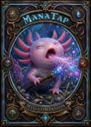 Axolotl card back