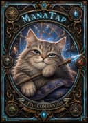 Cat card back