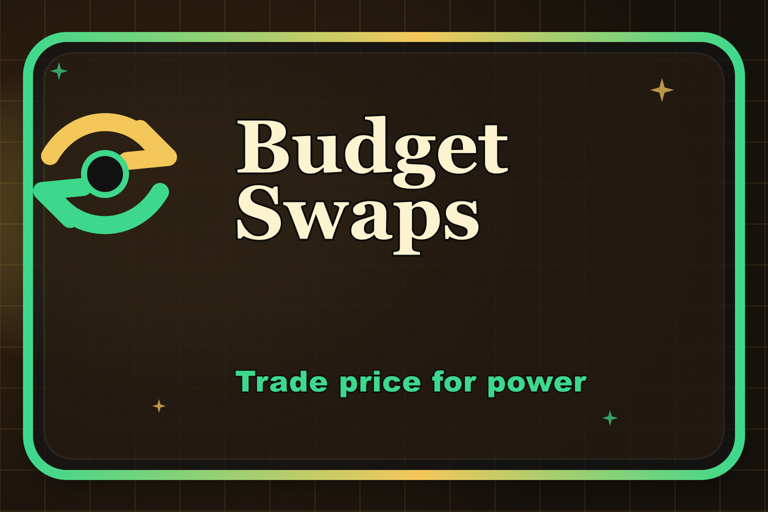 Budget Swaps