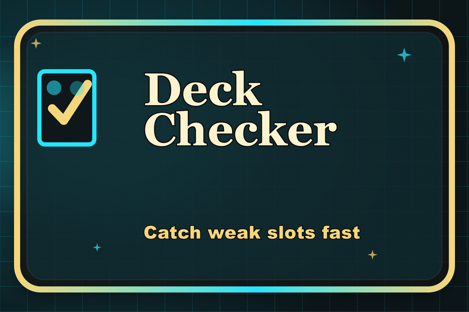 Deck Checker